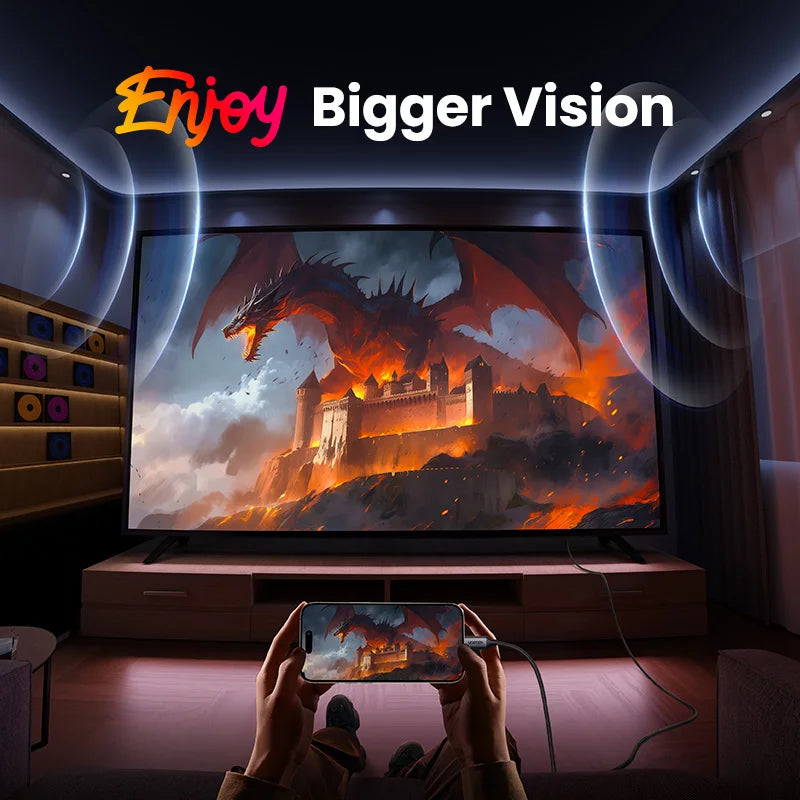 UGREEN USB C to 16K Displayport 2.1 for MacBook Pro/Air 6K@30Hz 8K@60Hz Thunderbolt 3/4 40Gbps Type C to 16K DP 2.1 Video Cable