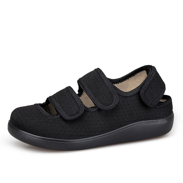 Men's Wide Toe Sandals Diabetic Shoes Hook & Loop Designs Lightweight Breathable for Swollen Feet with Arch Support Sandals