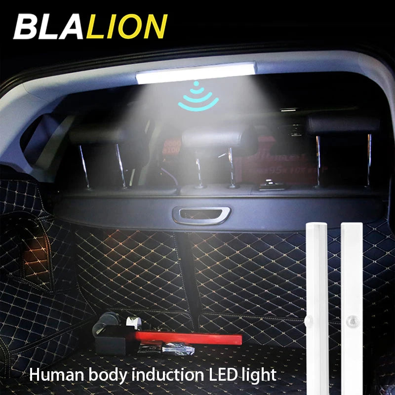 SEAMETAL LED Car Sensor Light 10/15/21CM Automatic Induction Light Type-c Rechargeable Smart Lighting Sensing Mode Night Lamp