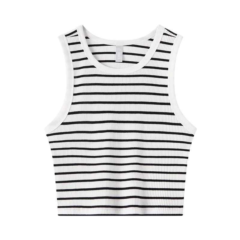 Semir Versatile Vest Contrast Color Bra Integrated Simple Inner Wear Women Camisole Daily Outer Underwear 2026 Spring
