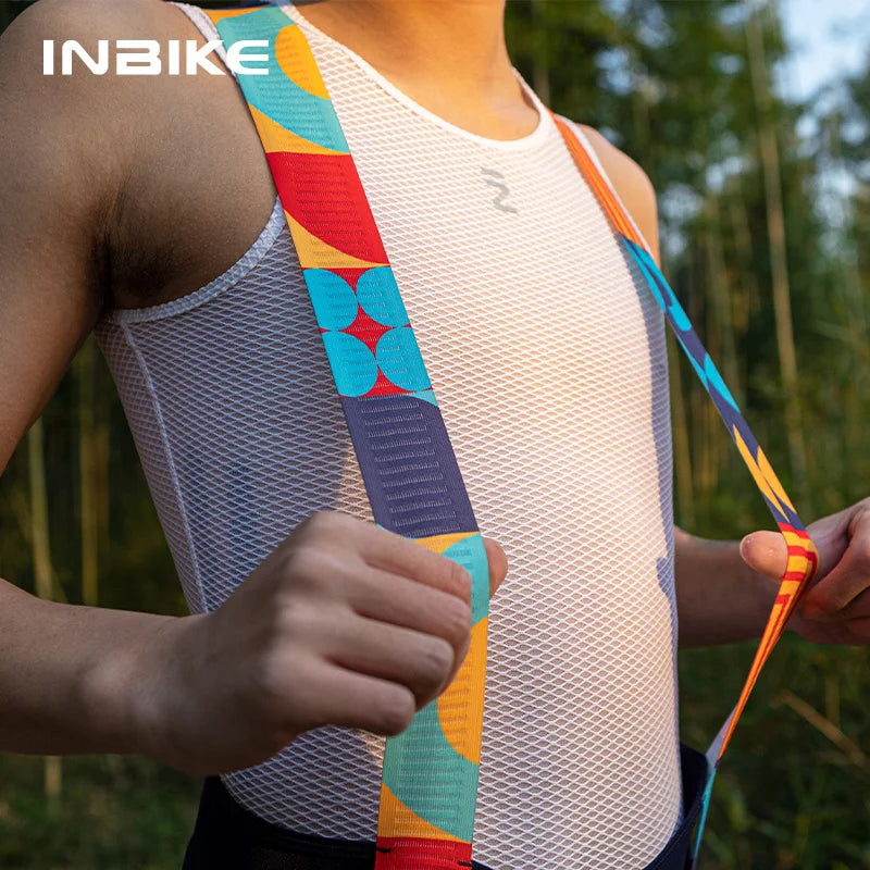 INBIKE Cycling Base Layer for Men Quick Dry Bicycle Vest Top Tank for Riding Cycling Road Bike Undershirt Mesh Underwear Clothes