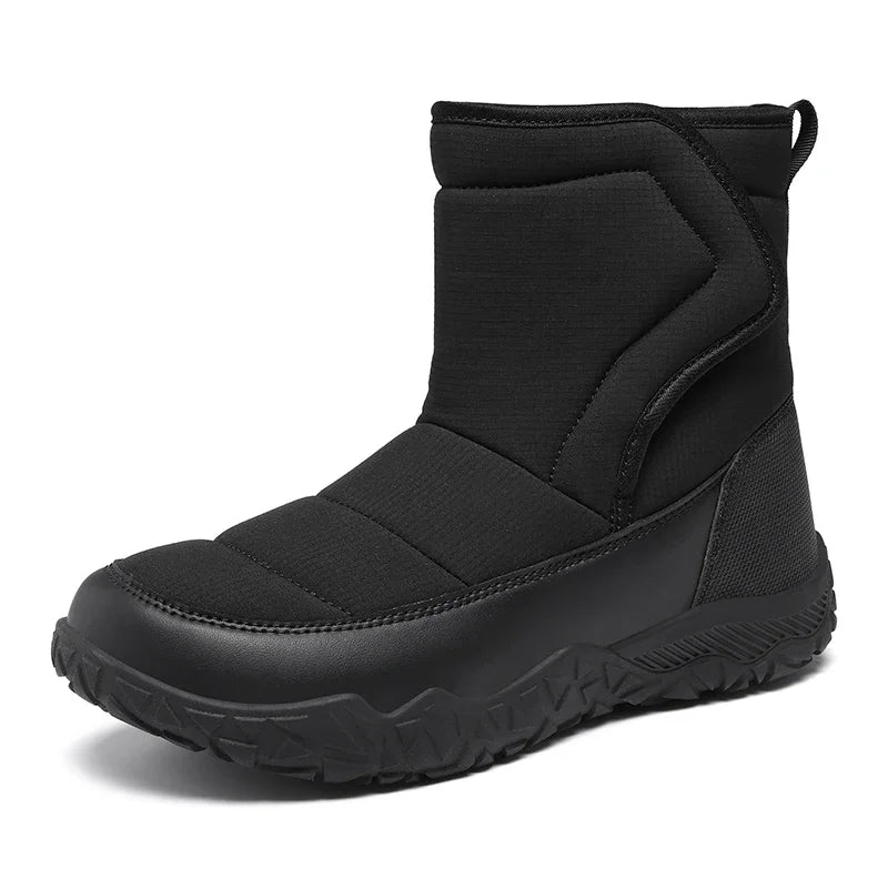 Plus Big Size 50 51 52 53 Winter Wide Toe Box Snow Boots Insulated Boots Warm Fleece Lined Anti-Slip Outdoor Cold Weather Boots