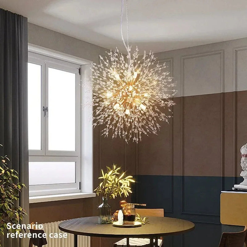 Modern Dandelion LED Lighting chandelier Light Living Room Dining Room Bedroom Hanging Light Indoor Decorative Lighting Fixture