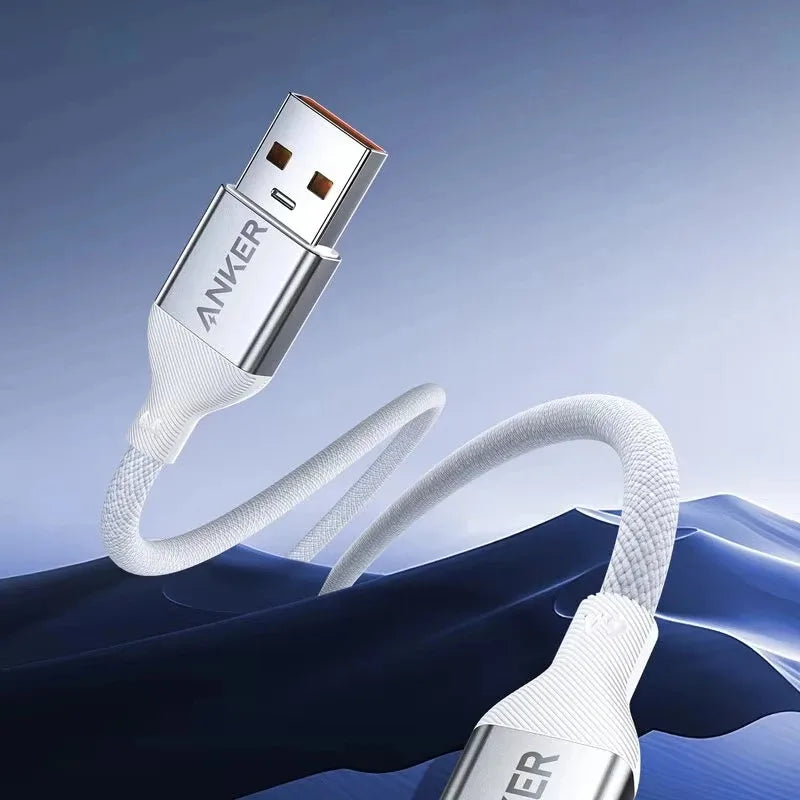 ខ្សែសាក Anker Original USB-A ទៅ Type-C 100W A8052 Schnelllade-Datenkabel 6 A សម្រាប់ Samsung, Xiaomi, Huawei