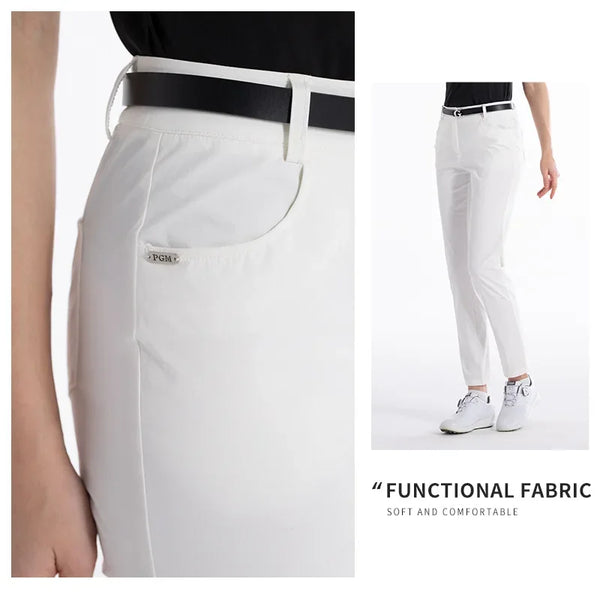 Golf Women Sports Pants Spring/Summer Straight Leg Pant KUZ173