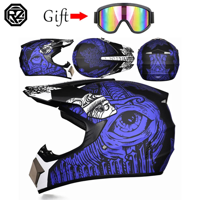 Children and adolescents professional full coverage motorcycle off-road race helmet bike AM DH helmet capacity motocross casso