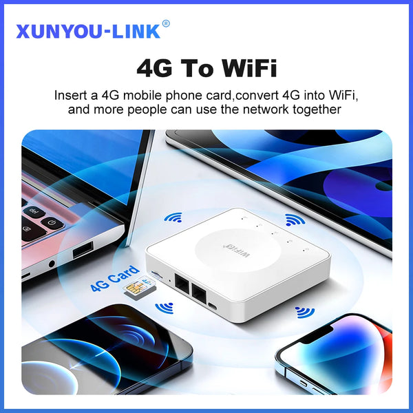 រ៉ោតទ័រ 4G LTE WiFi 6 ស៊ីមកាត ម៉ូដឹម គាំទ្រការតភ្ជាប់ឧបករណ៍ចំនួន 32 រ៉ោតទ័រឥតខ្សែចល័ត ចំណុចប្រទាក់ Typc-C សម្រាប់អាស៊ី អាហ្វ្រិក អឺរ៉ុប