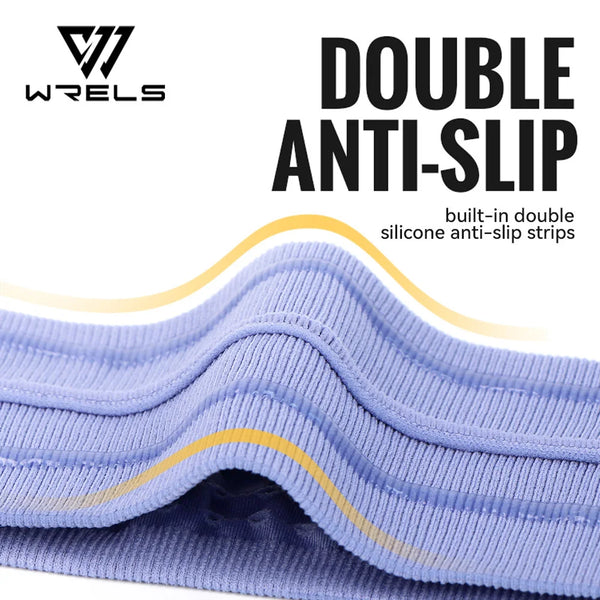 WRELS Sport Sun Visor Cap Hat Empty Top Headband Sweat-absorbing Non-slip Sun Visor Hat Women Men Stretch Tennis Visors Cap