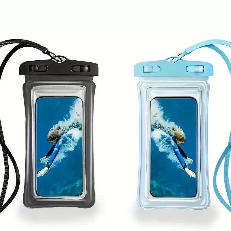 Mobile Phone Waterproof Bag, Touch Screen Waterproof Cover, 8-Level Waterproof Without Airbag, Takeaway Swimming and Drifting Pr