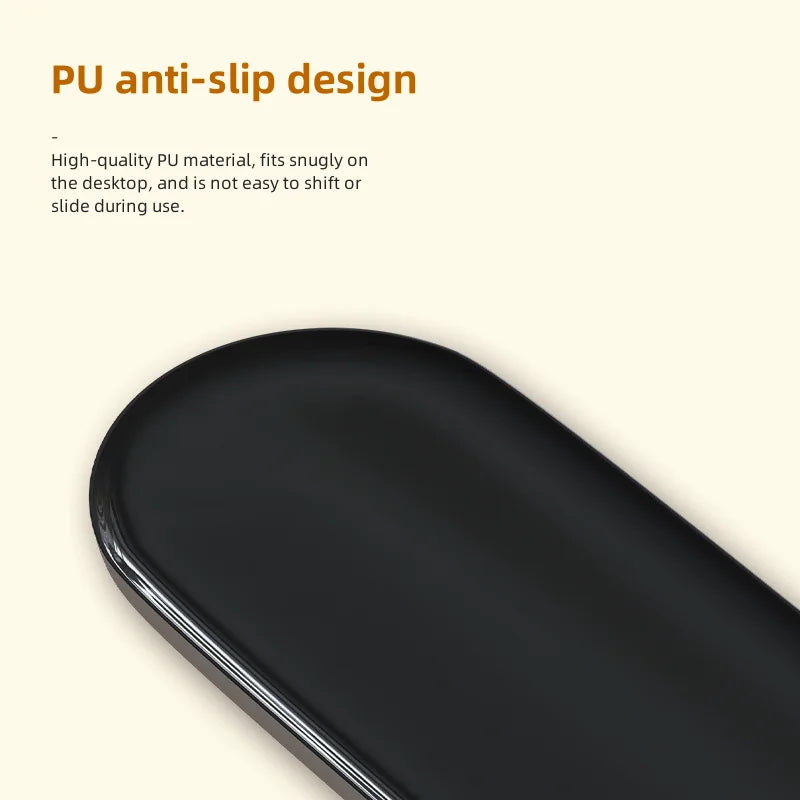 Akko Pudding Buns Keyboard Wrist Rest Pad Ergonomic Soft Foam Lycra + PU Easy Typing Pain Relief Anti-slip for Office Home Gamer