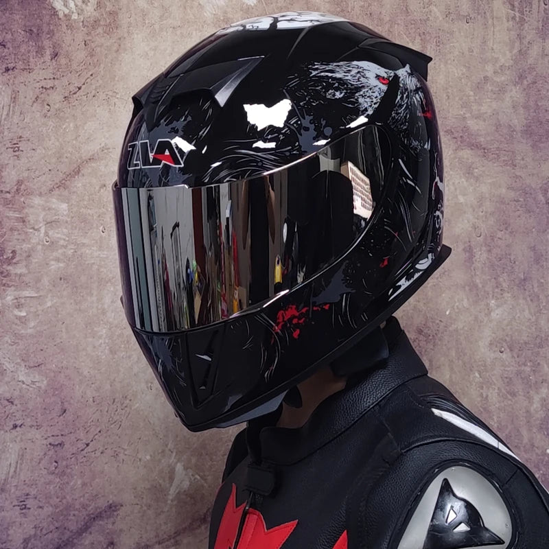 AIS helmet electric motorcycle hard hat full helmet four-season summer casque moto