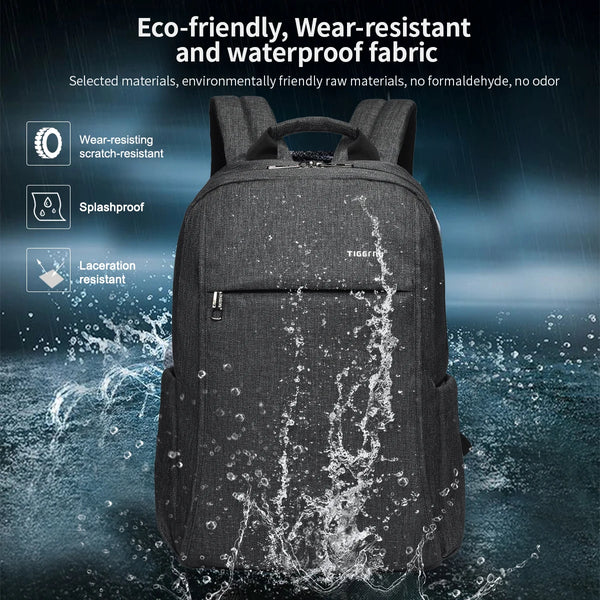 Tigernu Backpack Men Anti Theft 15.6' Laptop Backpack Men Waterproof Bags Male Travel Backpack USB Charging School Backpack Bags