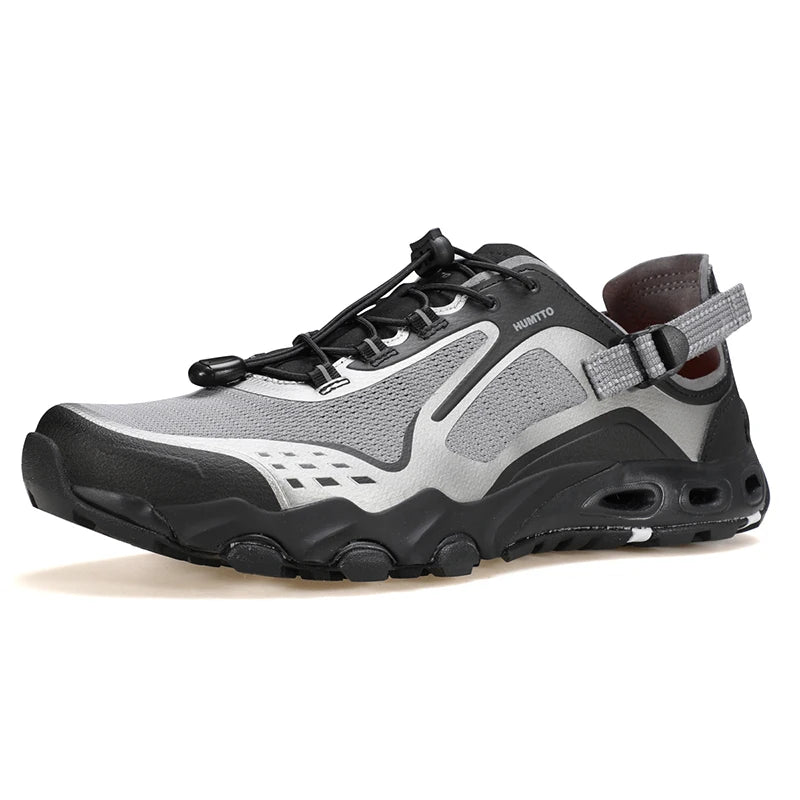 HUMTTO Summer Hiking Shoes Breathable Barefoot Mens Sneaker for Men Outdoor Water Beach Sandals Climbing Wading Man Sneakers