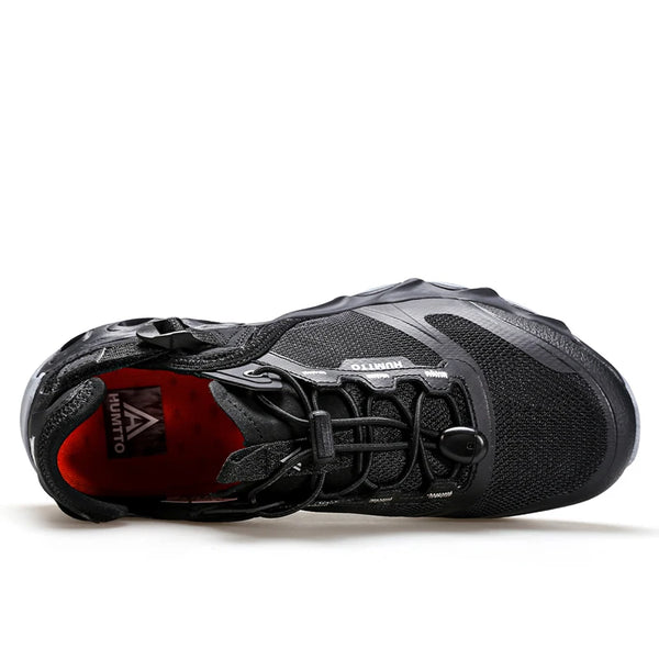 HUMTTO Summer Wading Hiking Shoes for Men Outdoor Man Sneakers Breathable Quick Drying Sports Trekking Beach Barefoot Mens Shoes