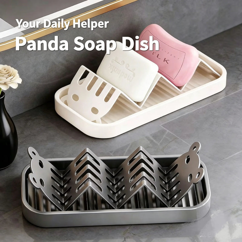 Wave Soap Rack Kitchen Countertop Bathroom Soap Box Drain Tray Soap Storage Rack