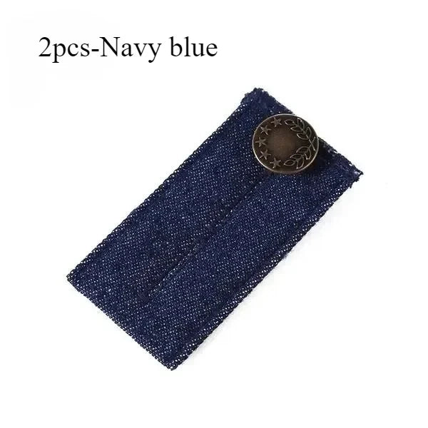 2pcs Seamless Jeans Waist Extension Buckle, Adjustable Waist Extender for Men'S And Women'S Jeans, Waist Extender. buttons.