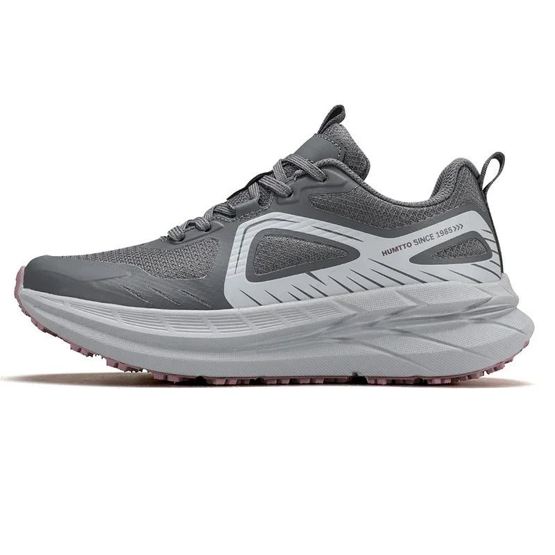 HUMTTO Marathon Running Shoes Luxury Designer Women's Sports Shoes Breathable Black Trainers Woman Gym Ladies Sneakers for Women