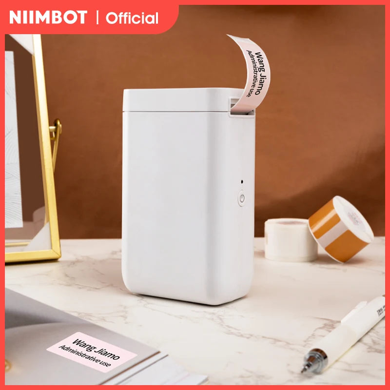 NiiMbot D101 Mini Thermal Label Printer Portable Inkless Pocket Label Maker for Home Office Study Upgraded Version of D11 D110