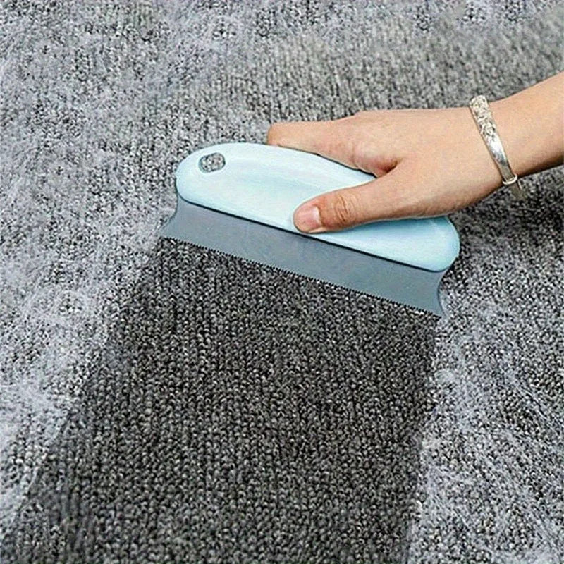 1pc Pet Hair Removal Brush with Scratch-Resistant Rubber Bristles - Suitable for Cats and Dogs, Powerful Pet Hair Brush.