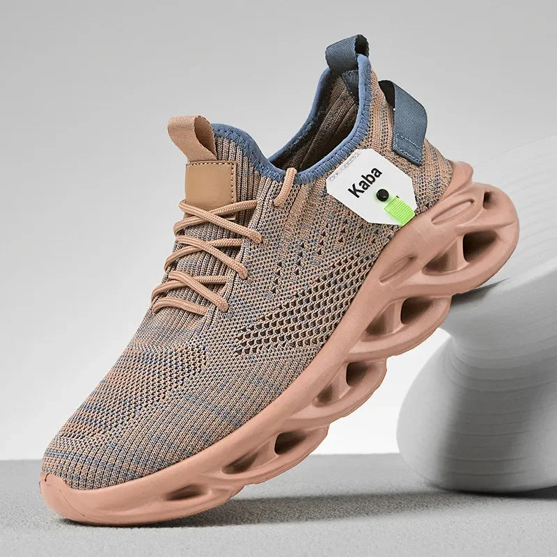 Men's Plus Size 50 51 52 Breathable Mesh Sneakers Lightweight Casual Running Sports Shoes Soft Comfort Walking Athletic Shoes
