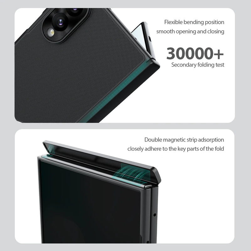 NILLKIN For Samsung Galaxy Z Fold 8 Magsafe Case Shockproof Magnetic Wireless Charging Back Cover for Samsung Z Fold 8 Wide Case
