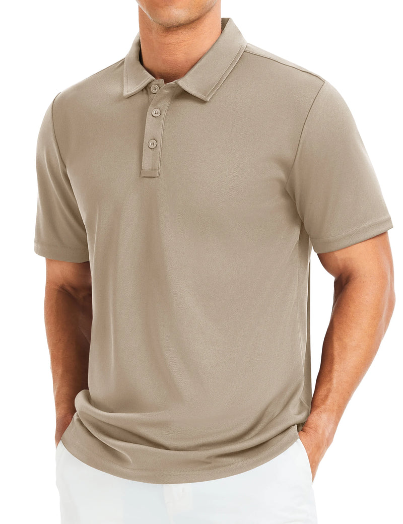 TACVASEN Men's Quick Dry Lightweight Polo Shirts Short Sleeve Golf Collared Moisture Wicking Athletic Performance Casual Polos