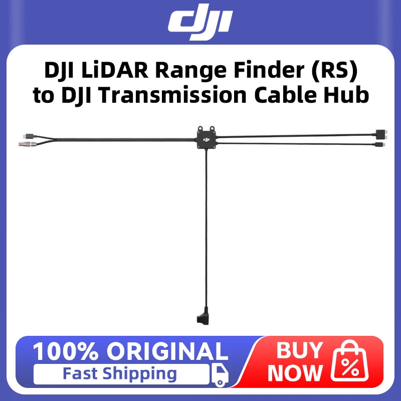 DJI LiDAR Range Finder (RS) to DJI Transmission Cable Hub for DJI RS 4 Pro / DJI RS 3 Pro / DJI Transmission