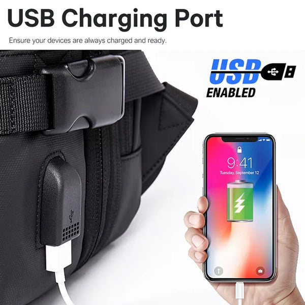BANGE Business Expandable Backpack Waterproof 17.3 in Laptop Backpack Man Big Capacity Hiking Travel Bag Male Backpacks with USB