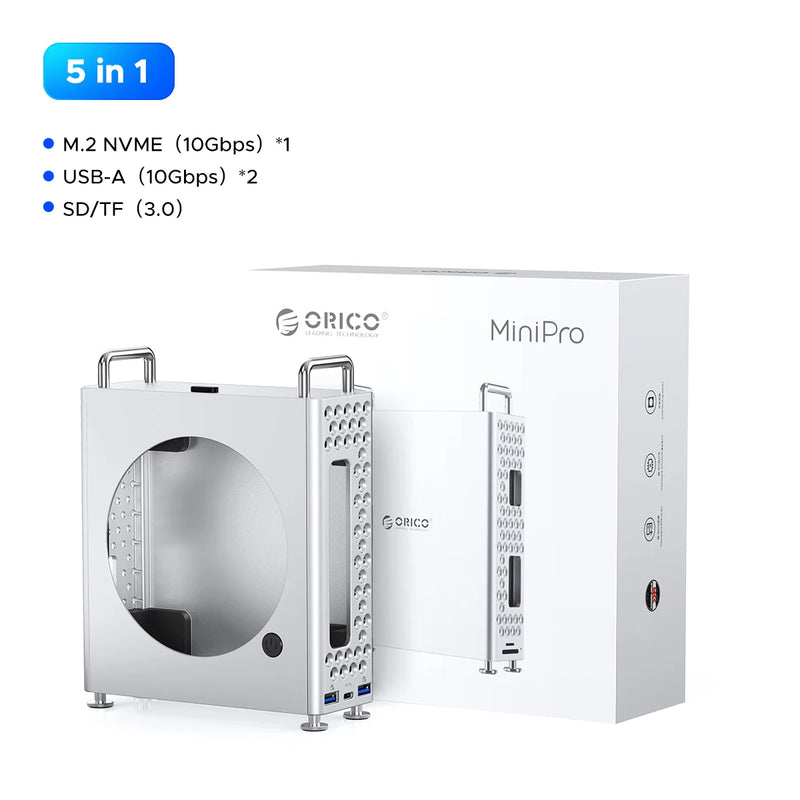 ORICO MiniPro for Mac mini M4 Expansion Docking Station usb hub 10Gbps Apple Accessories M.2 SSD Expansion Expansion Enclosure