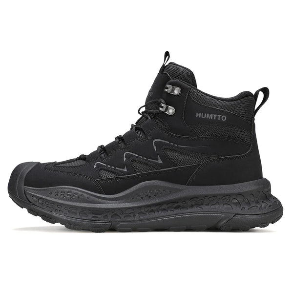HUMTTO Breathable Hiking Shoes for Men Non-slip Trekking Boots Outdoor Men's Lightweight Sports Shoes Walking Designer Sneakers