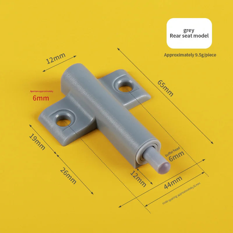 DIVEDEER 5Pcs Cabinet Door Damper Buffer Soft Quiet Closer Stoper Furniture Kitchen Wardrobe Accessory