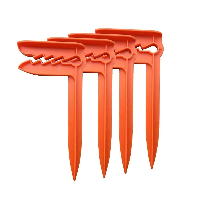 4pcs Outdoor Anchor Stakes Clips Picnic Blanket Holder Beach Towel Sand Pegs,for Picnic Blankets Beach Towels and Camping.