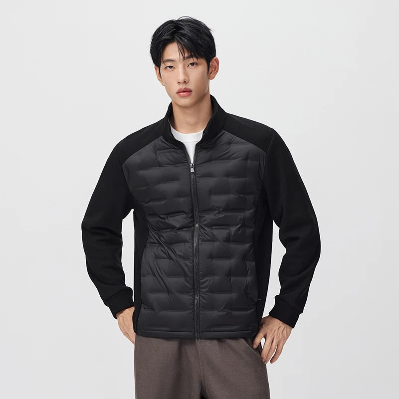 អាវក្រៅរដូវរងាបុរស Semir ៩០ ភាគរយ រចនាបថស្រាល ពាក់ប្រចាំថ្ងៃរដូវរងាថ្មីឆ្នាំ ២០២៦ ស្ទីលធម្មតាក្នុងទីក្រុង