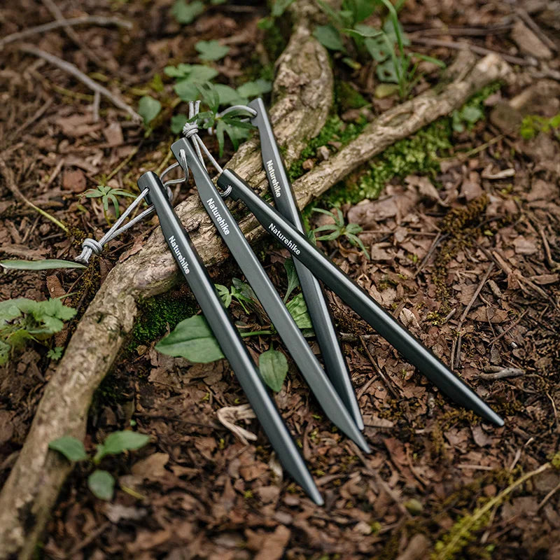 Naturehike 2026 NewHiking Tent Lightweight Tent Pegs for Outdoor Hiking and Camping Durable&Stable Compatible with All Tents