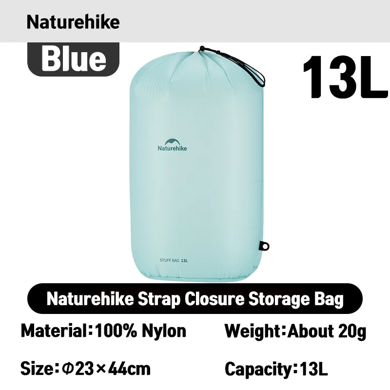 Naturehike Waterproof Storage Bag Water Resistant Ultralight 20g Pocket Backpack Space Manage Outdoor Camping Hiking Climbing