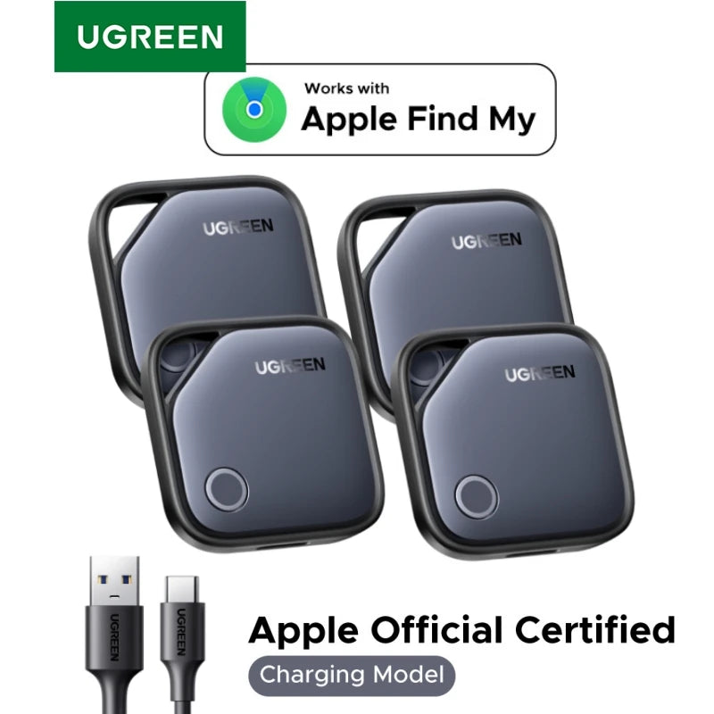 UGREEN IOS Item Finder with USB C Rechargeable Battery Last 1 Year