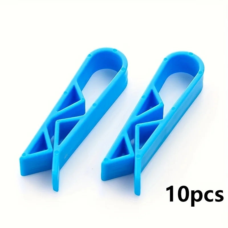 10/20pcs Creative Garbage Bag Holder Clips, Trash Can Liner Fasteners,  Divider Side Clips for Home Organization gadgets