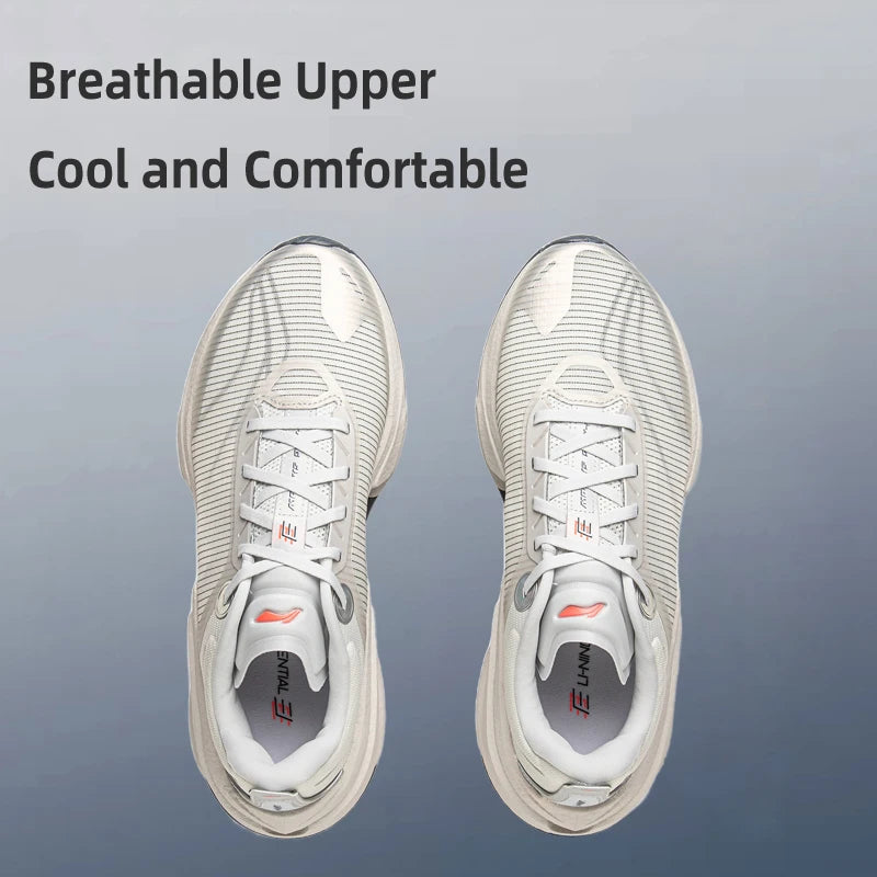 Li-Ning Men's SHADOW 3 ESSENTIAL Running Shoes JIANG Light Cushion BOOM LiNing Wearable Sneakers ARRV003