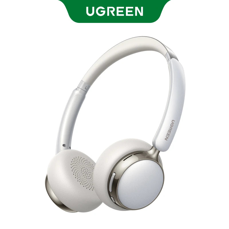 UGREEN Studio Plus 25dB ANC Active Noise Cancelling Headphones Wireless Over Ear Bluetooth Earphones, 3D Spatial Audio