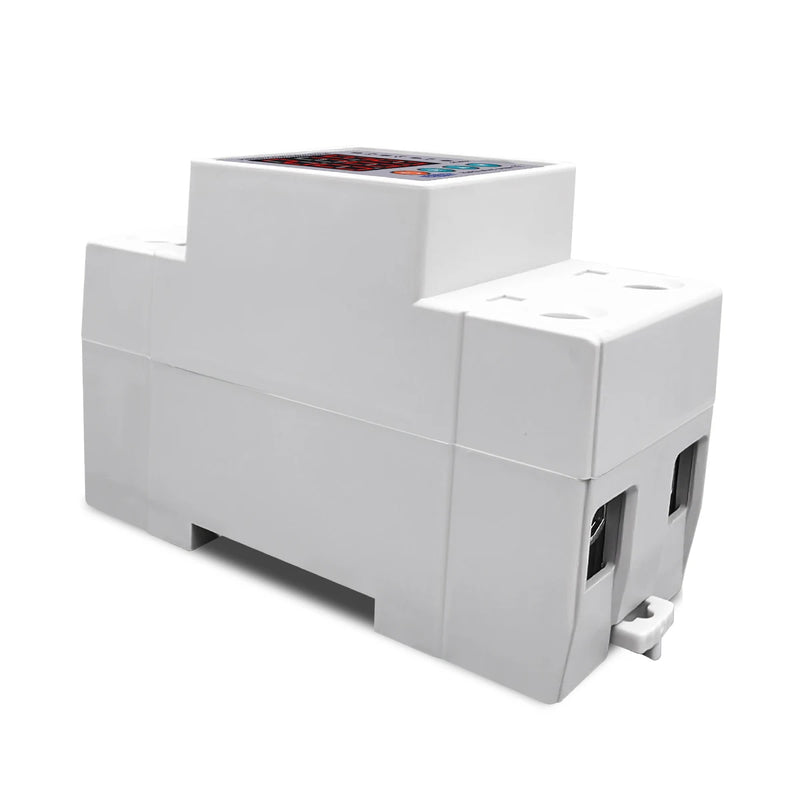 TOMZN Din Rail 230V 100A Adjustable Over Under Voltage Protective Device Protector Relay Monitor Current Limit Protection