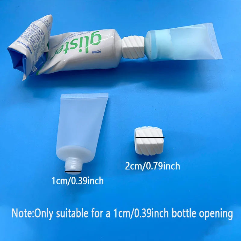 Travel Bottles,Bottle Adapters,Convenient Toothpaste Facial Cleanser Refill Home Additions.Travel Toiletry Set