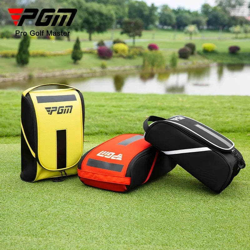 PGM Women Men Golf Shoe Bag Protable Waterproof Nylon Ultra-light Portable Breathable with Handle Fashion Sport XB005