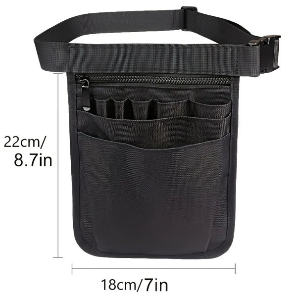 1pc Multifunctional Tool Bag,Includes Dedicated Slots for Order Pads Pens,Suitable for Various Restaurants Hotels Waiters Nurses