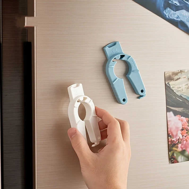 4-in-1 Multi-Functional Can And Bottle Opener,Creative Home Kitchen Gadget,Effortlessly Open Plastic Bottle Caps,Cans,Pull-Tabs.