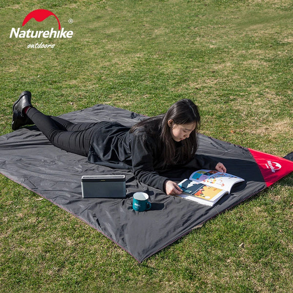 ភួយ Naturehike សម្រាប់បោះតង់ កម្រាលសម្រាប់បោះតង់ កម្រាលសម្រាប់បោះតង់ក្រៅផ្ទះ កម្រាលសម្រាប់បោះតង់លើឆ្នេរខ្សាច់ ដែលអាចយកតាមខ្លួនបាន