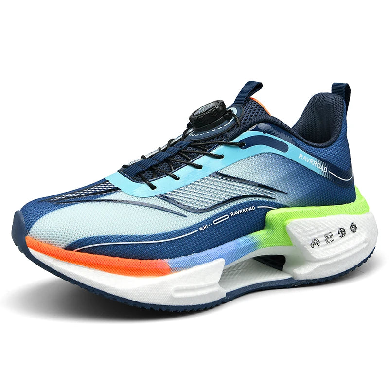 Unisex Running Shoes for Men Women Summer Breathable Mesh Sneakers Anti Slip Soft Sole Flat Walking Shoes Trendy Tennis Shoes