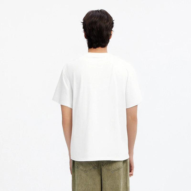 Semir Men's O-Neck T-Shirt Summer 2026 Cool Feeling Solid Casual Top for Comfortable Wear