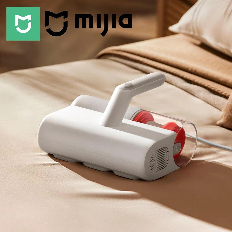 ម៉ាស៊ីនបូមធូលី MIJIA Vacuum Remover 2, ជាមួយនឹងម៉ាស៊ីនបូមធូលីពូកពន្លឺ UV-C, ម៉ាស៊ីនបូមធូលីដៃសម្រាប់គ្រែ 12Kpa Suction Anti-allergen