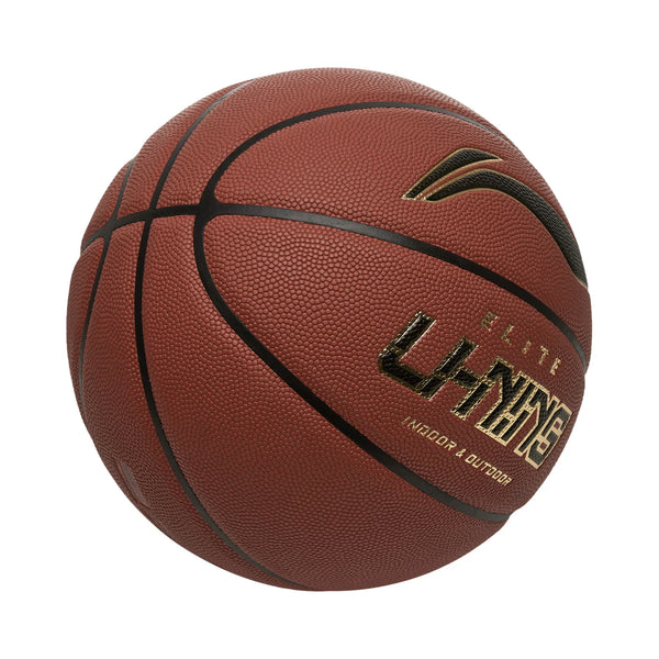 បាល់បោះ Li-Ning Unisex B8000 Elite ទំហំ 7 សម្រាប់លេងក្នុងផ្ទះ និងក្រៅផ្ទះ ធន់នឹងការបំប៉ោង រឹងមាំ និងងាយស្រួលប្រើ ABQW009