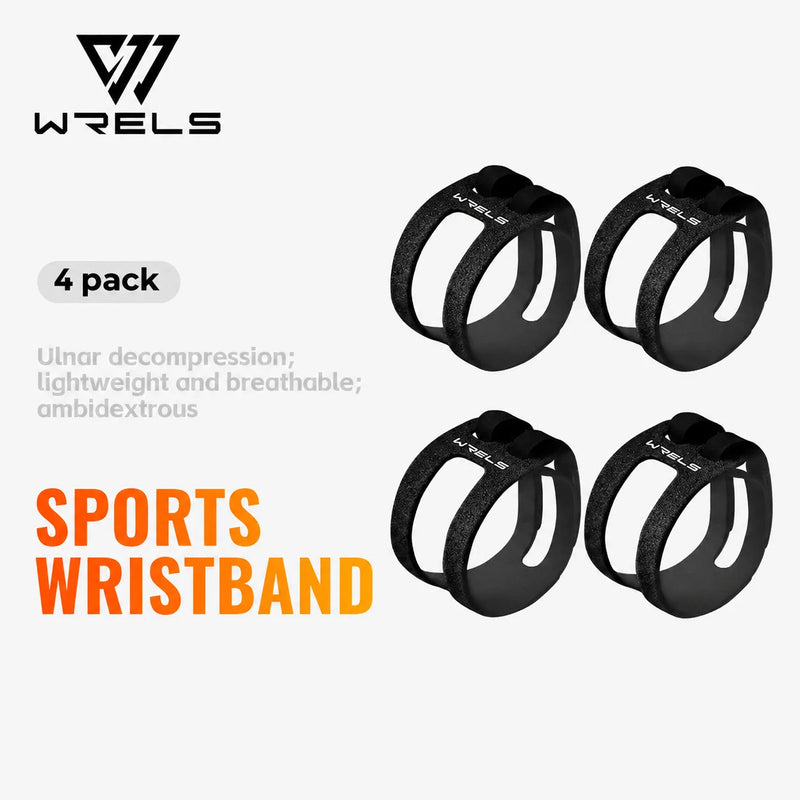 WRELS Sports Wrist Brace Adjustable Compression Wristband Breathable Prevent Sprain Gym Fitness Wrist Workout Support Strap